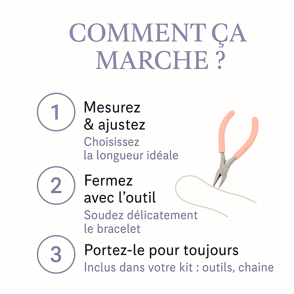 Kit Bracelets Permanents Éternel