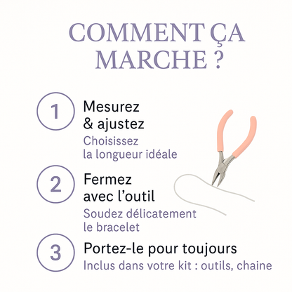 Kit Bracelets Permanents Éternel