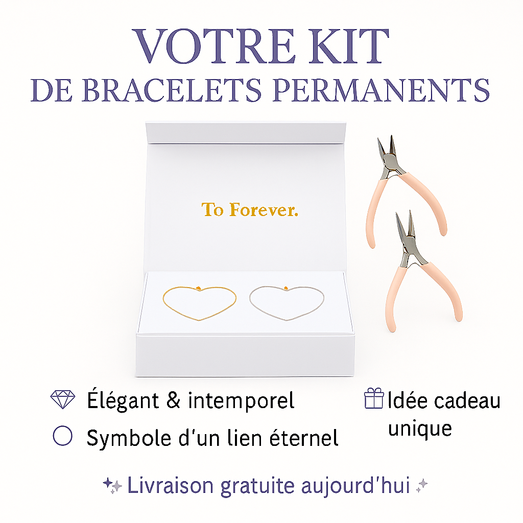Kit Bracelets Permanents Éternel